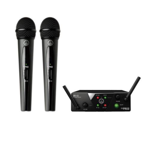 AKG-B帯ワイヤレスシステムWMS40 PRO MINI2 VOCAL SET DUAL