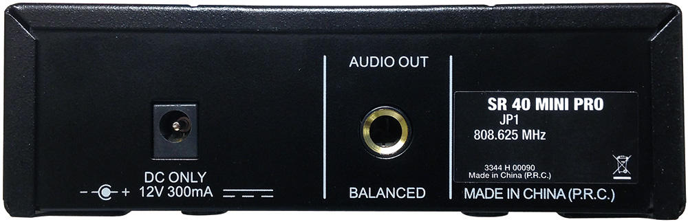 WMS40 PRO MINI VOCAL SET JP1背面画像 WMS40 PRO MINI VOCAL SET JP1背面画像