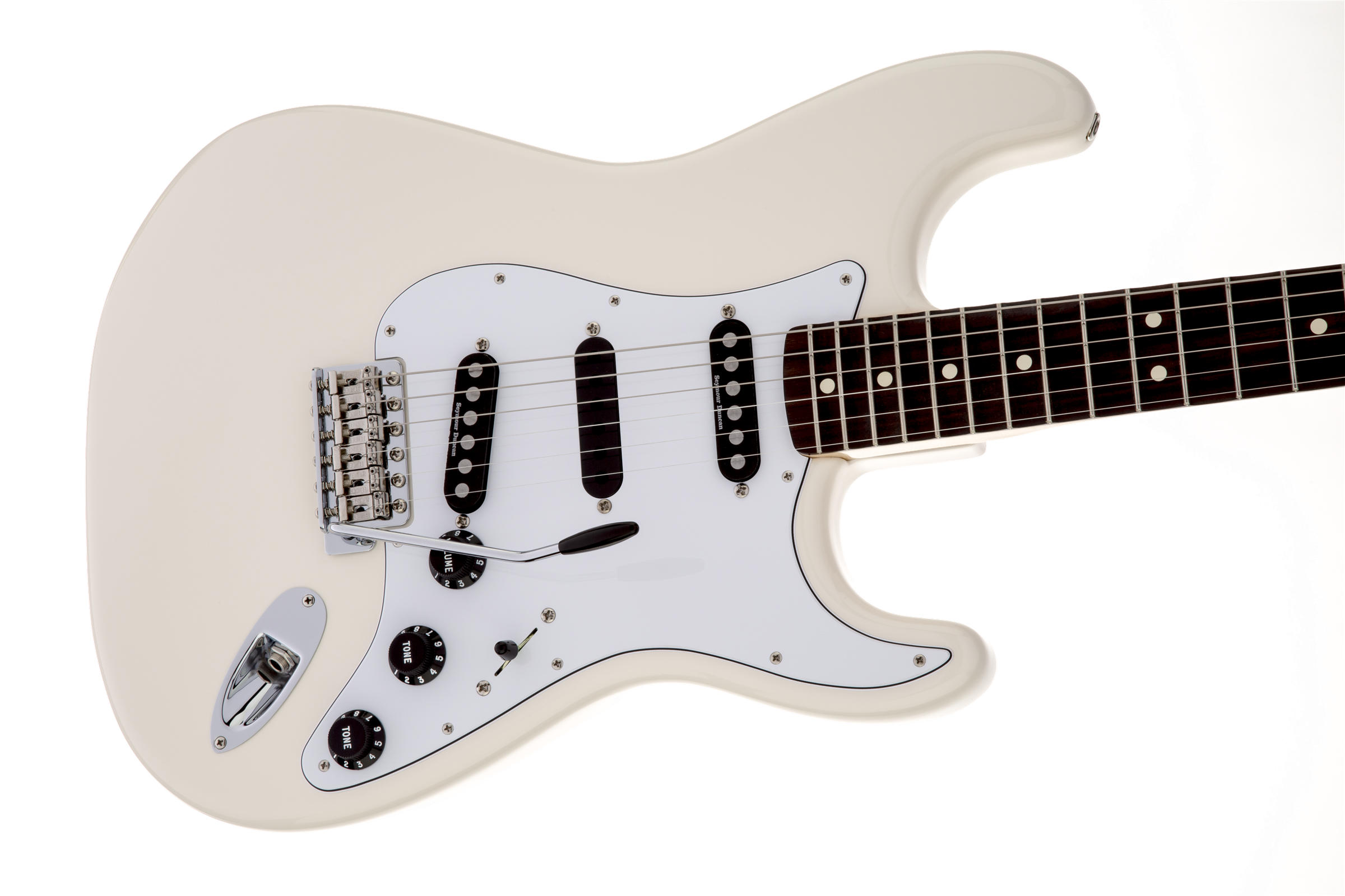 Ritchie Blackmore Stratocaster Scalloped Rosewood Fingerboard, Olympic White追加画像