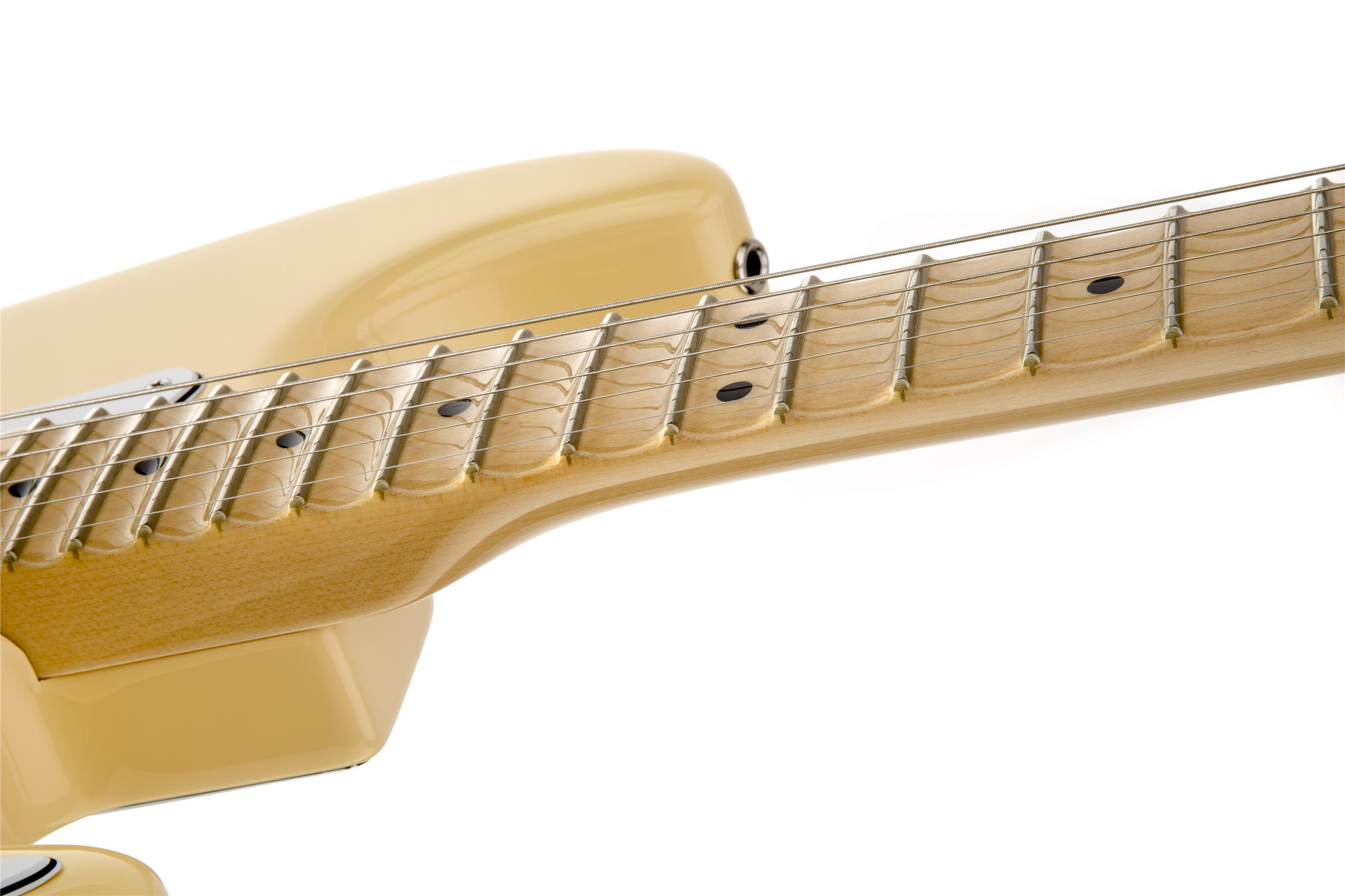 Yngwie Malmsteen Stratocaster Scalloped Maple Fingerboard, Vintage White追加画像