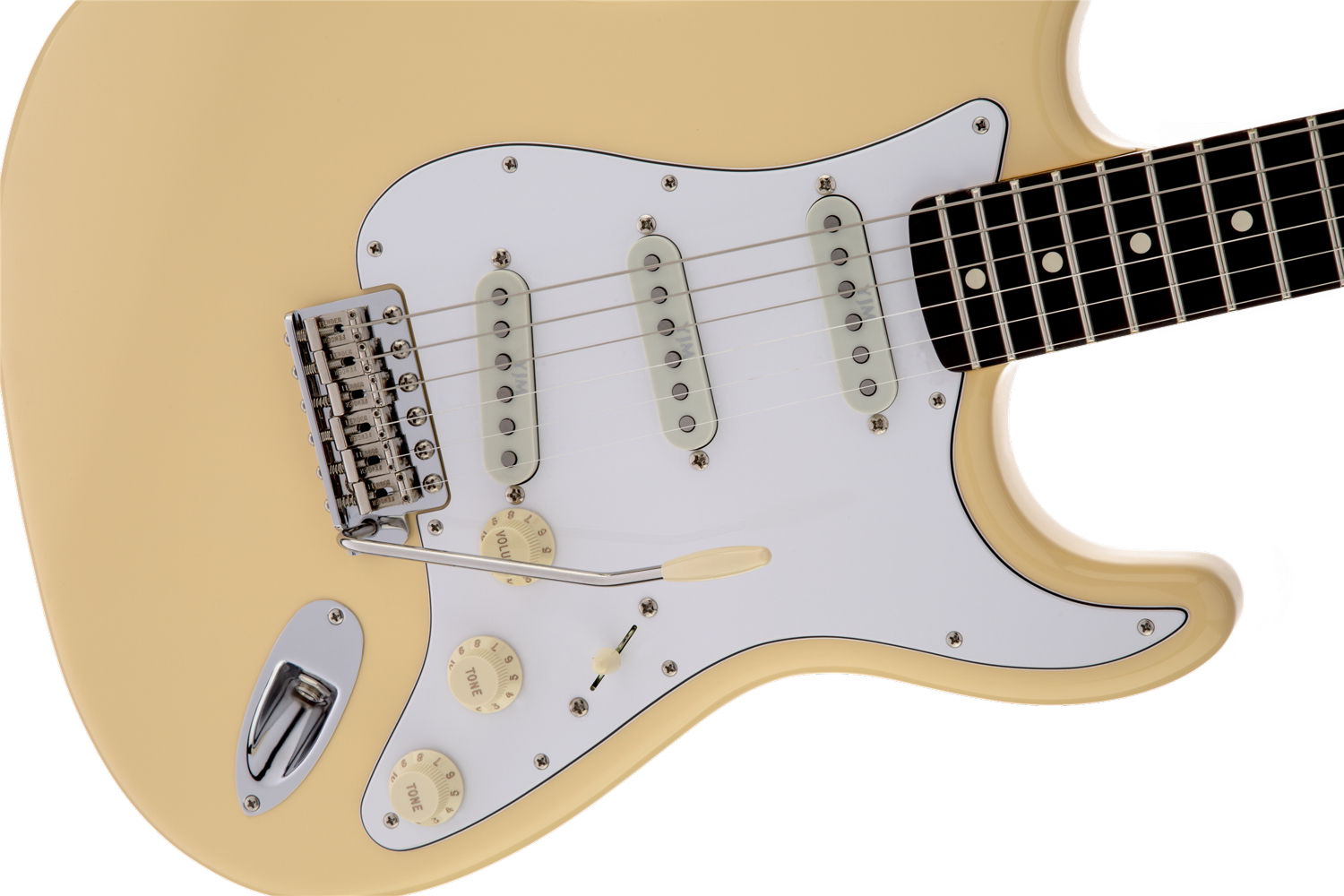 Yngwie Malmsteen Stratocaster Scalloped Rosewood Fingerboard, Vintage White追加画像 Yngwie Malmsteen Stratocaster Scalloped Rosewood Fingerboard, Vintage White追加画像