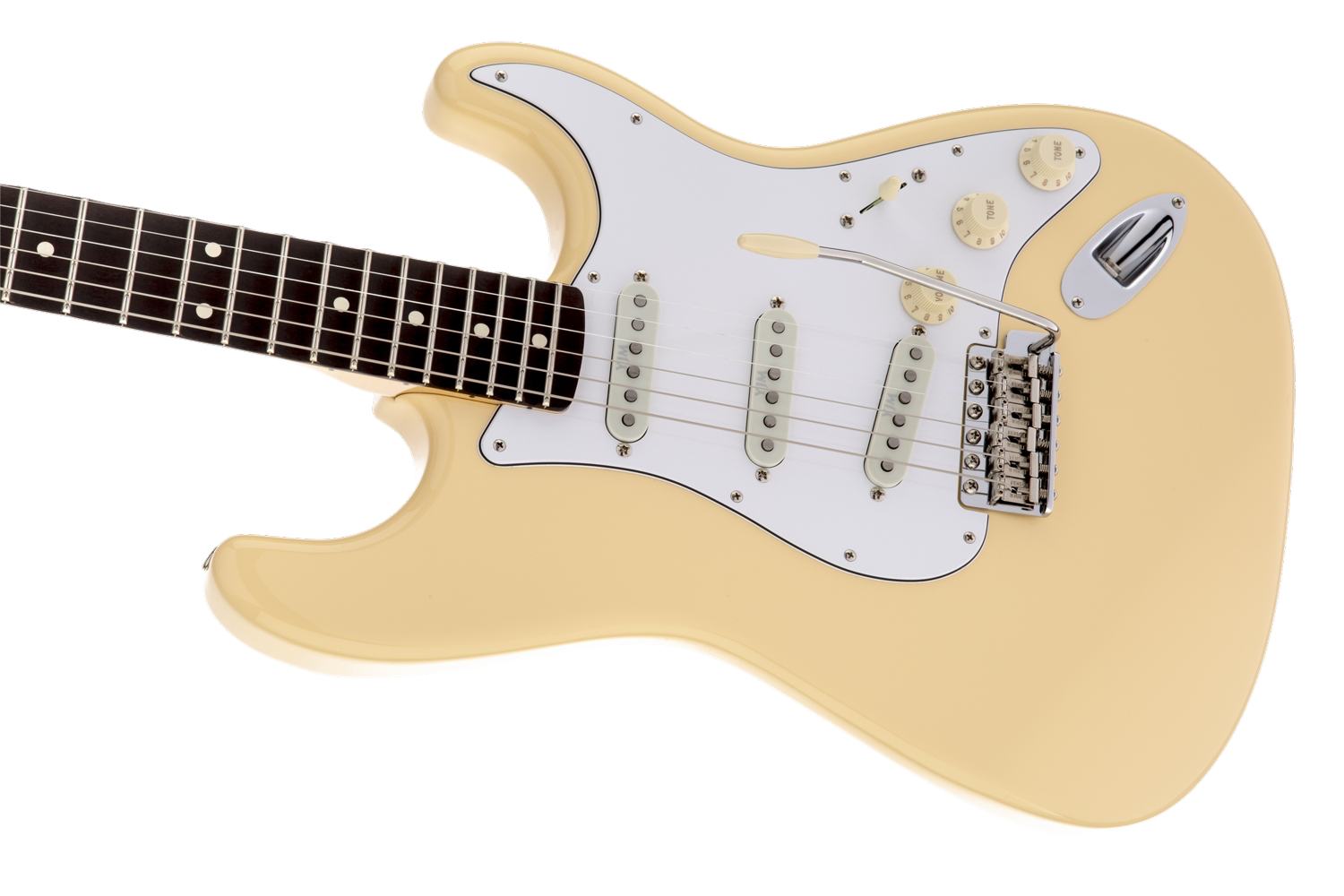Yngwie Malmsteen Stratocaster Scalloped Rosewood Fingerboard, Vintage White追加画像 Yngwie Malmsteen Stratocaster Scalloped Rosewood Fingerboard, Vintage White追加画像
