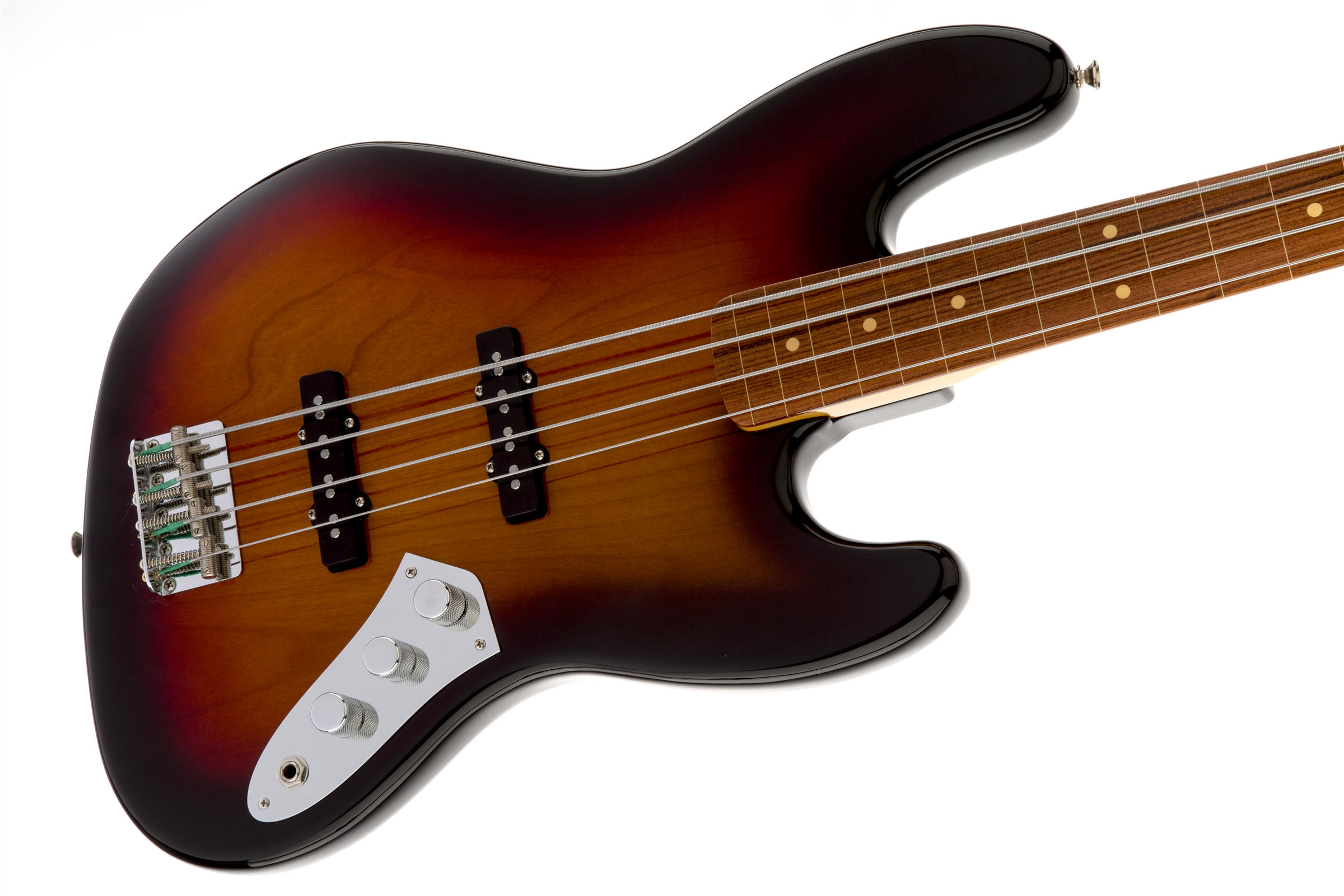 Jaco Pastorius Jazz Bass, Fretless, Pau Ferro Fingerboard, 3-Color Sunburst追加画像 Jaco Pastorius Jazz Bass, Fretless, Pau Ferro Fingerboard, 3-Color Sunburst追加画像