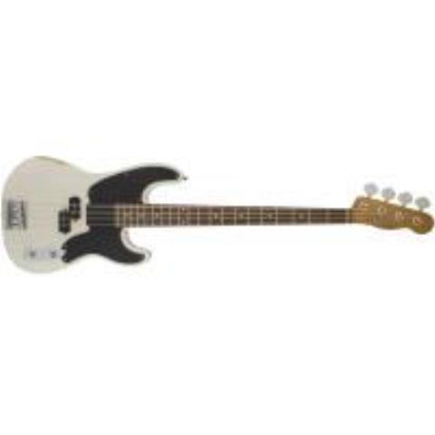 Fender-プレシジョンベースMike Dirnt Road Worn Precision Bass, Rosewood Fingerboard, White Blonde