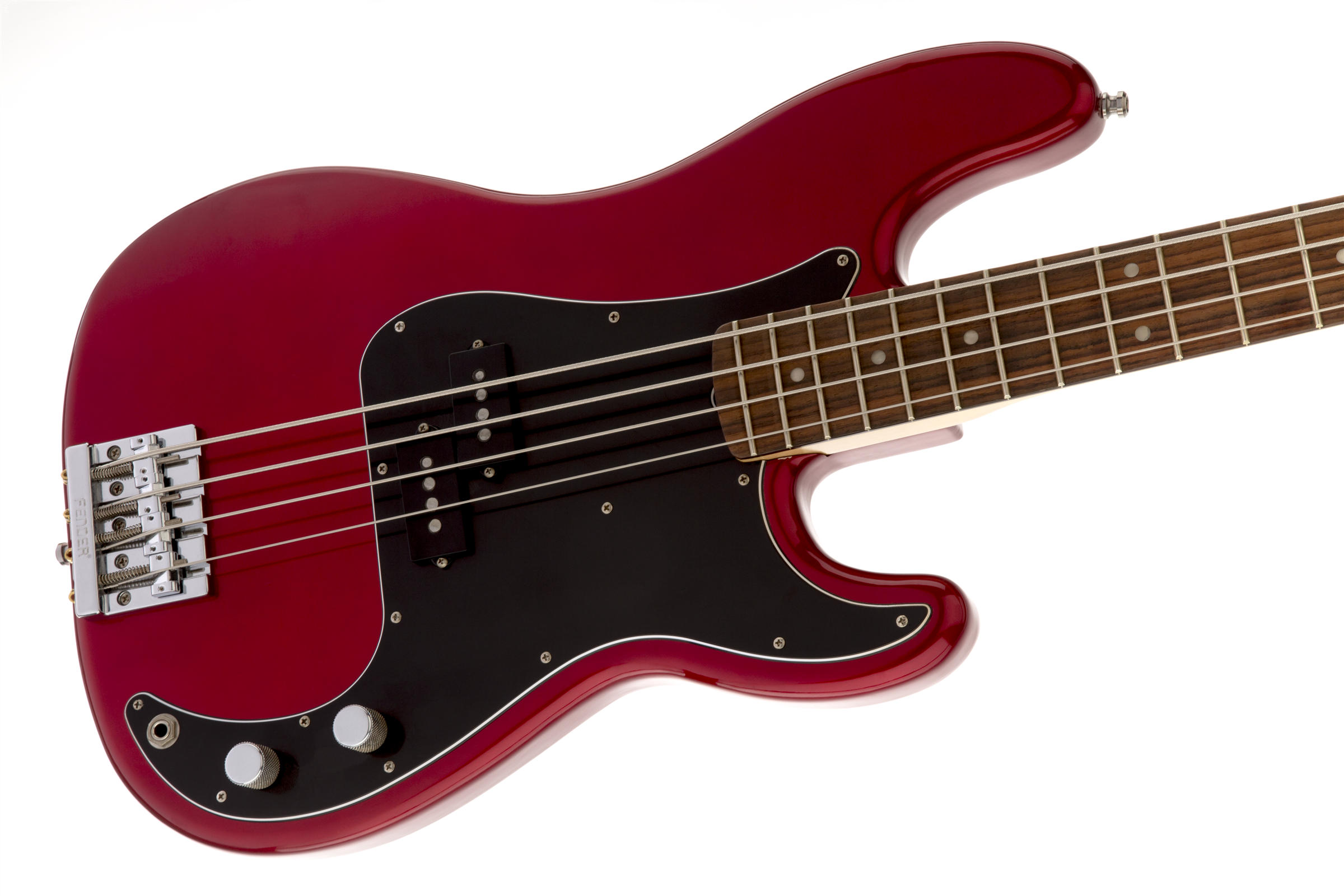 Nate Mendel P Bass, Rosewood Fingerboard, Candy Apple Red追加画像