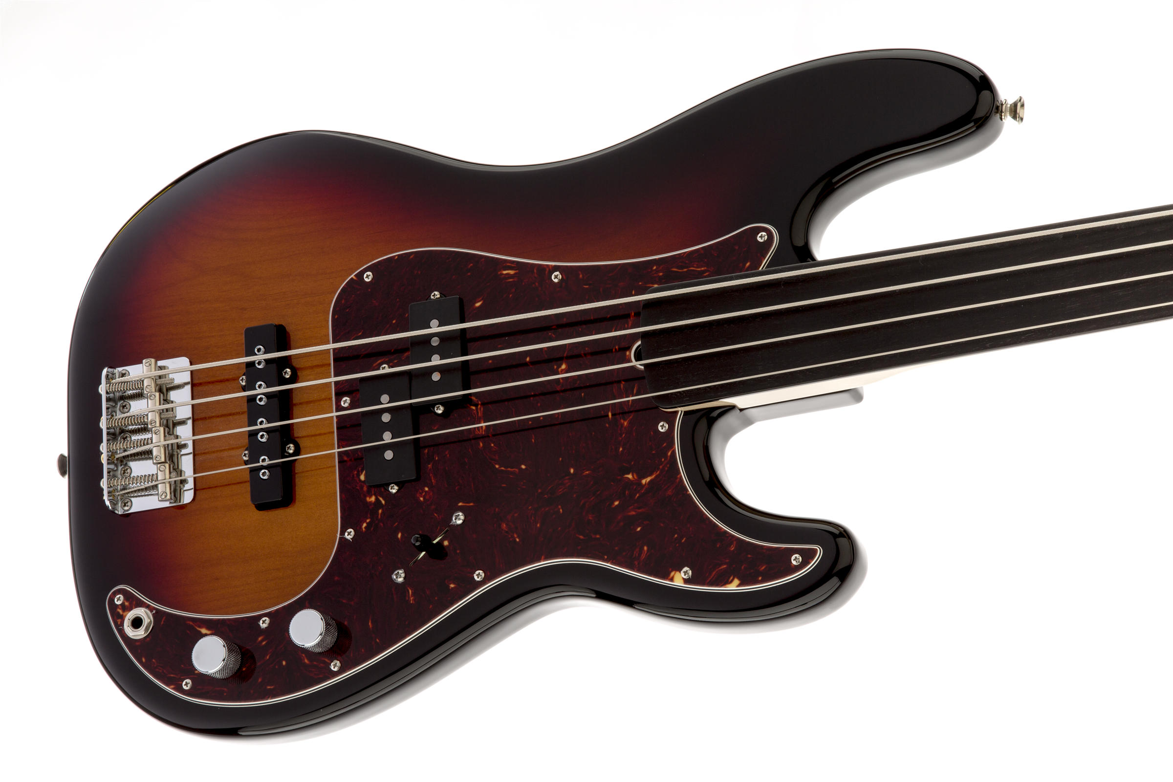 Tony Franklin Fretless Precision Bass, Ebony Fingerboard, 3-Color Sunburst追加画像 Tony Franklin Fretless Precision Bass, Ebony Fingerboard, 3-Color Sunburst追加画像