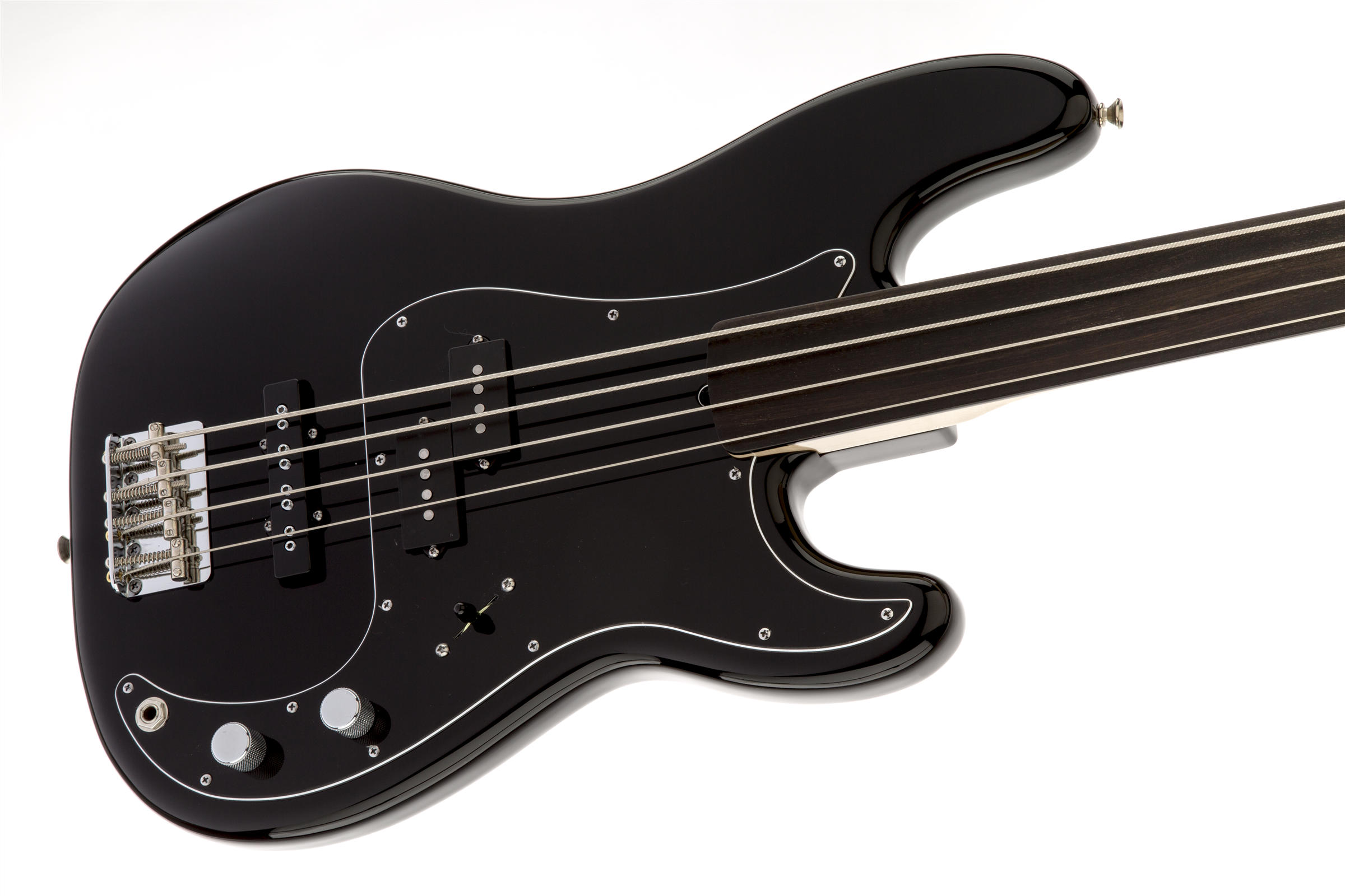 Tony Franklin Fretless Precision Bass, Ebony Fingerboard, Black追加画像 Tony Franklin Fretless Precision Bass, Ebony Fingerboard, Black追加画像