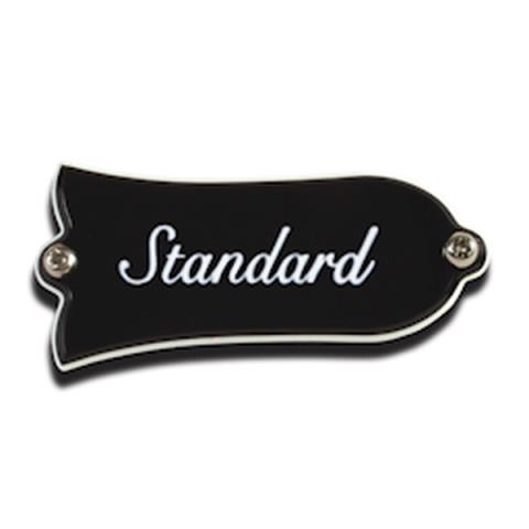 Gibson-アジャストロッドカバーPRTR-030 Truss Rod Cover, "Standard" (Black)