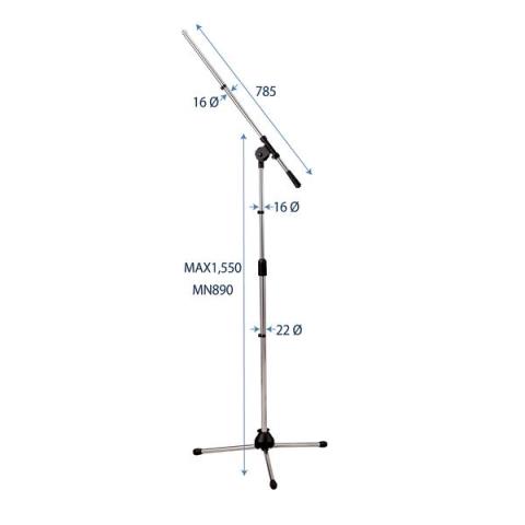 KIKUTANIMS-200 Microphone Stand