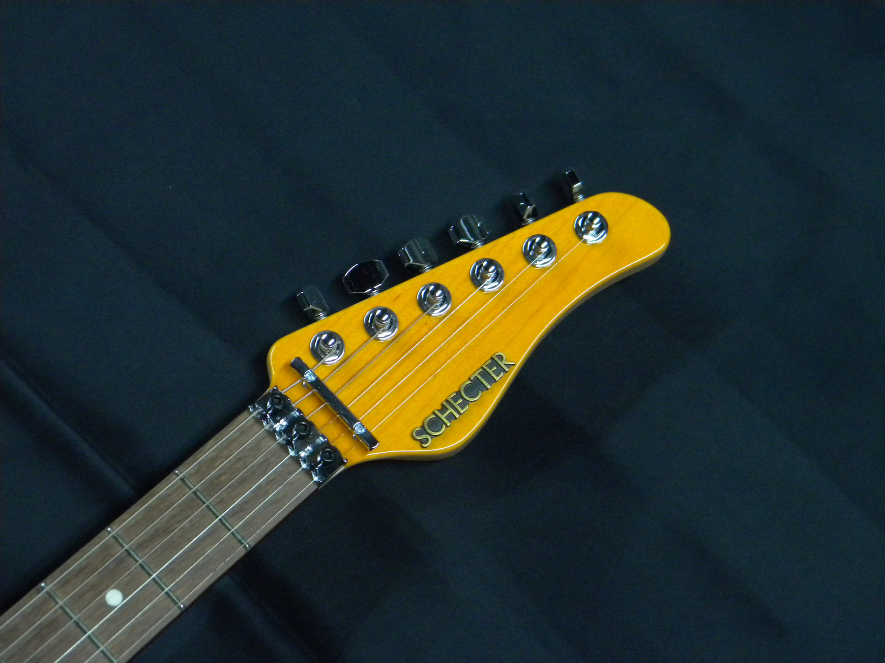 SCHECTER エレキギターEX-IV STD-FRT M/HR AMBER新品在庫状況を