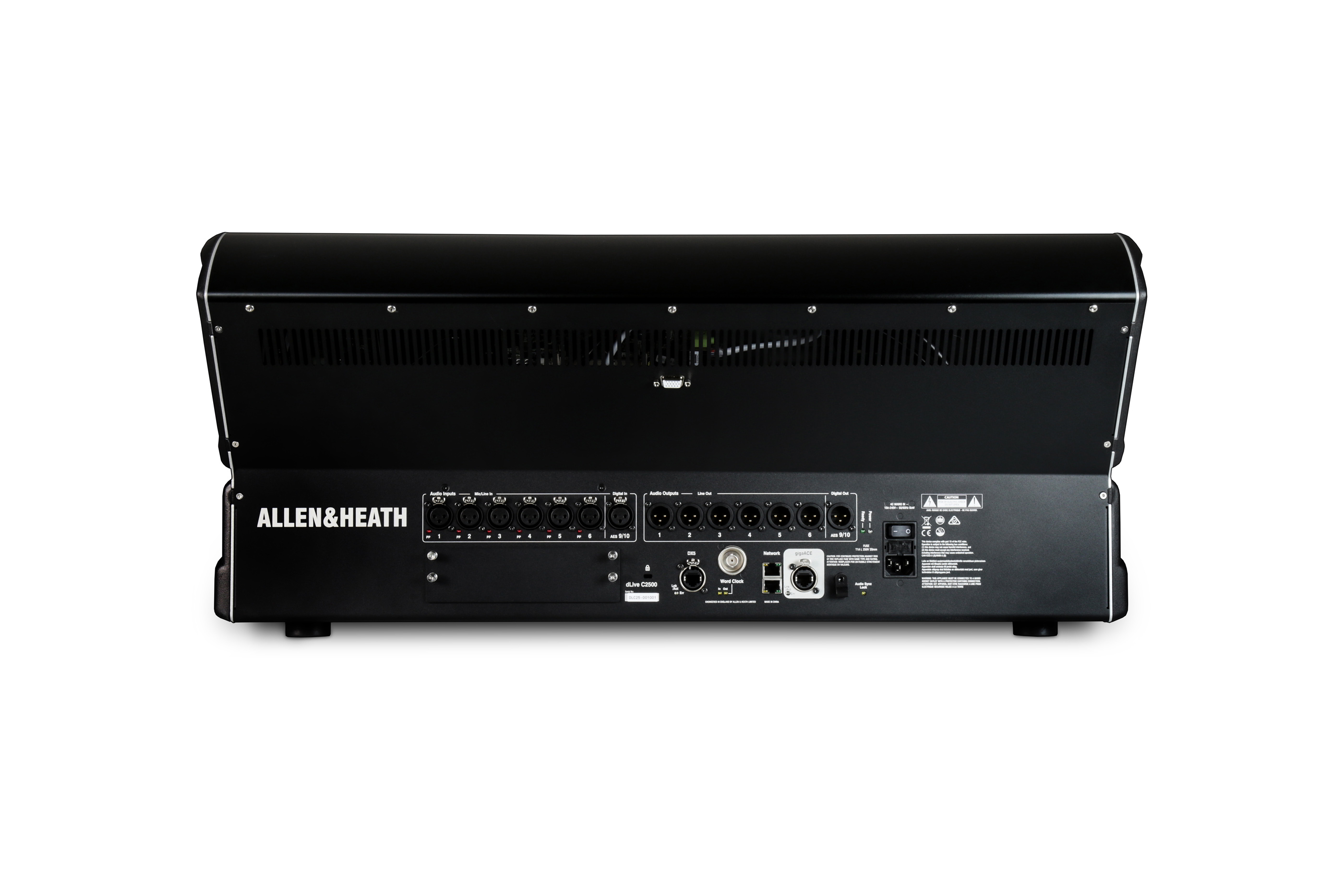dLive-C2500背面画像 dLive-C2500背面画像