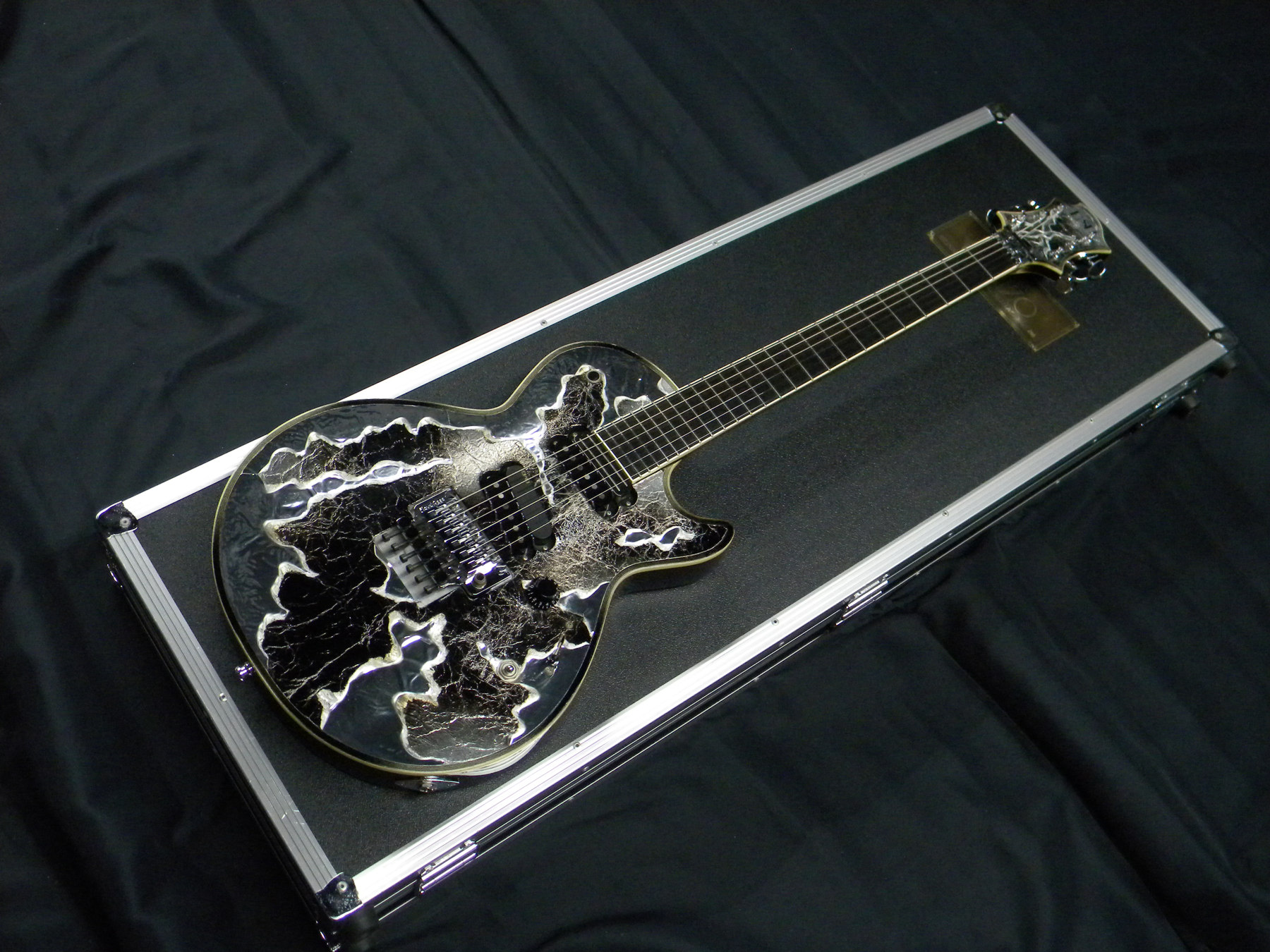 ESP エレキギターECLIPSE S-III BRILLIANT -MIXEDMEDIA- LUNA SEA SUGIZO