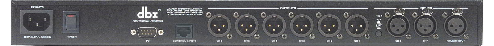 DriveRack 260背面画像 DriveRack 260背面画像
