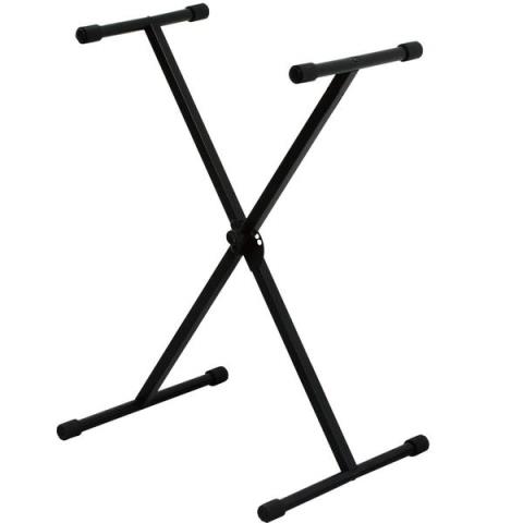 KIKUTANI-スチール製X 型キーボード・スタンドKS-29 BLK Keyboard Stand