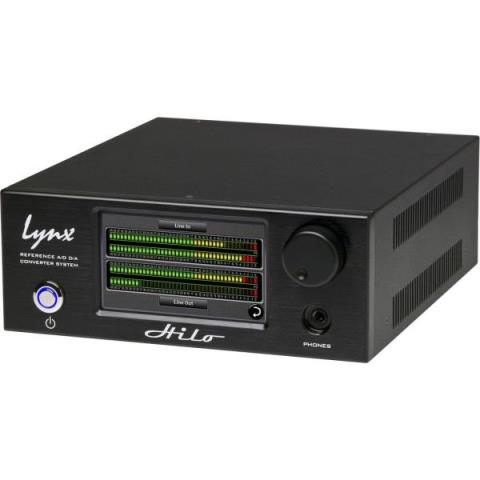 Lynx Studio Technology-A/D、D/Aコンバーター+モニタリングシステム+ヘッドフォンアンプHilo DNT / BK