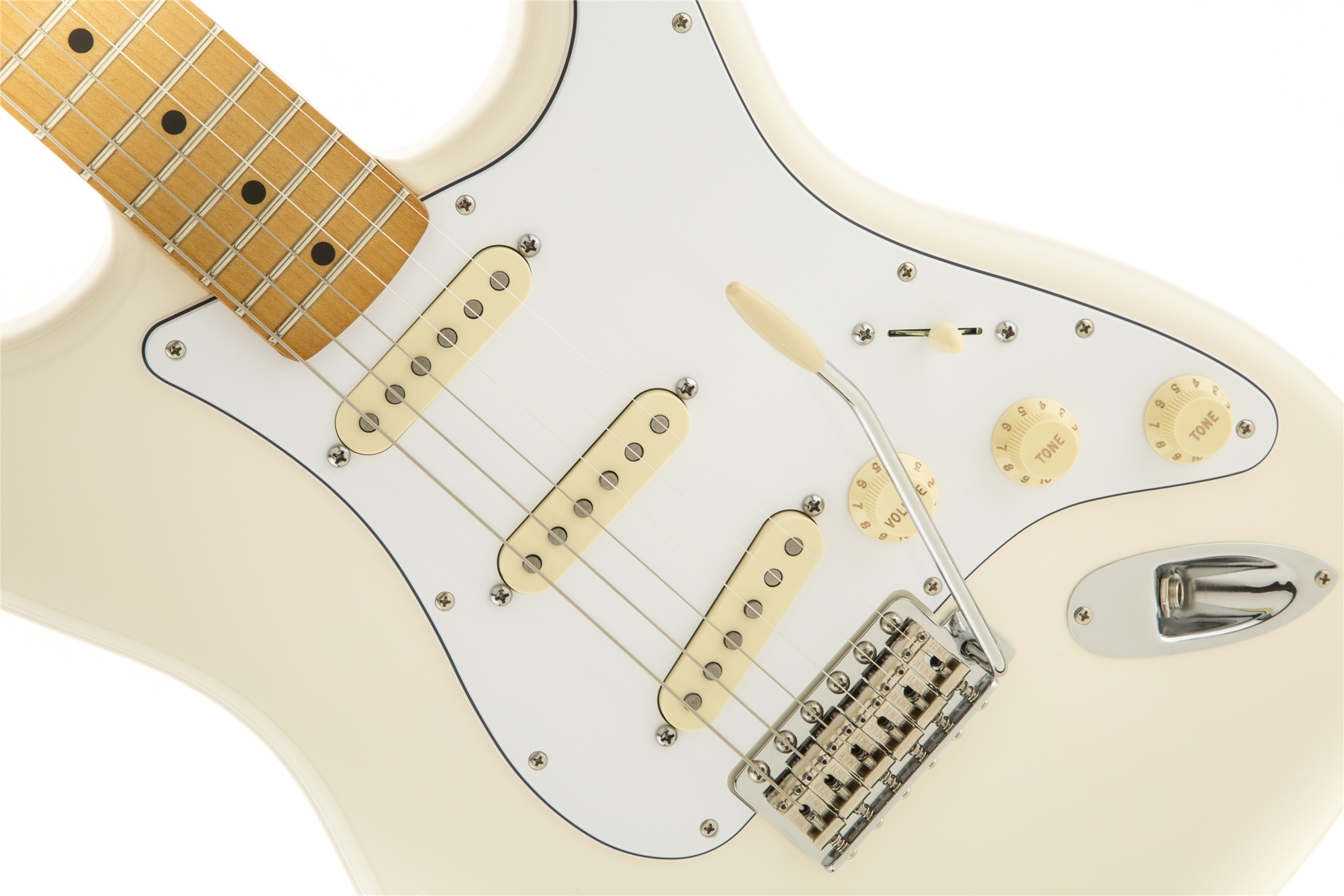 Jimi Hendrix Stratocaster Maple Fingerboard, Olympic White追加画像
