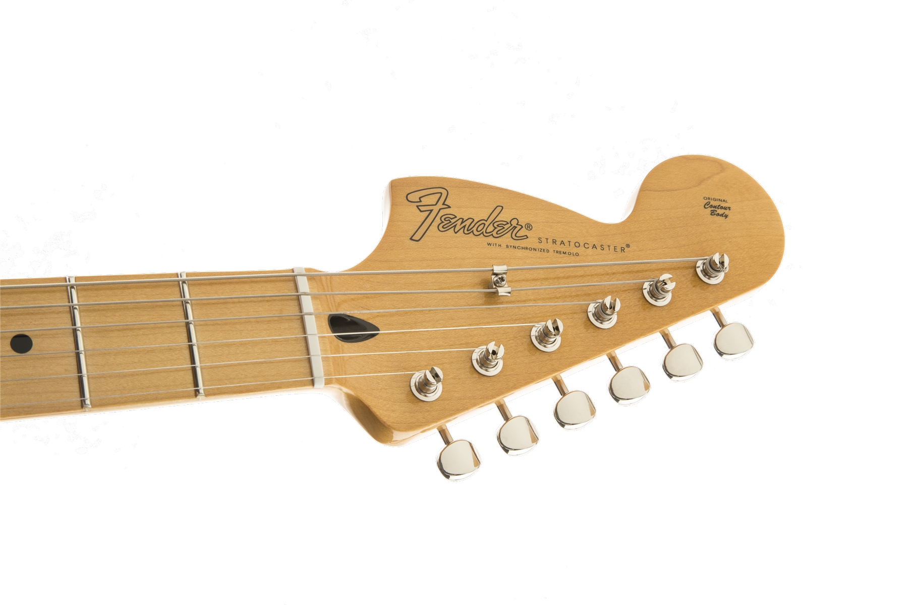 Jimi Hendrix Stratocaster Maple Fingerboard, Olympic Whiteヘッド画像 Jimi Hendrix Stratocaster Maple Fingerboard, Olympic Whiteヘッド画像