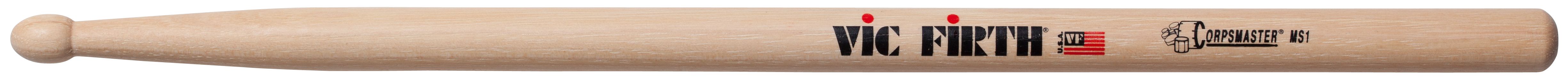 Vic Firth Corpsmaster Snareシリーズ マーチングスネアスティックVIC-MS1 Hickory Marching Snare  Stick新品即納可能です! MUSIC PLANT WEBSHOP