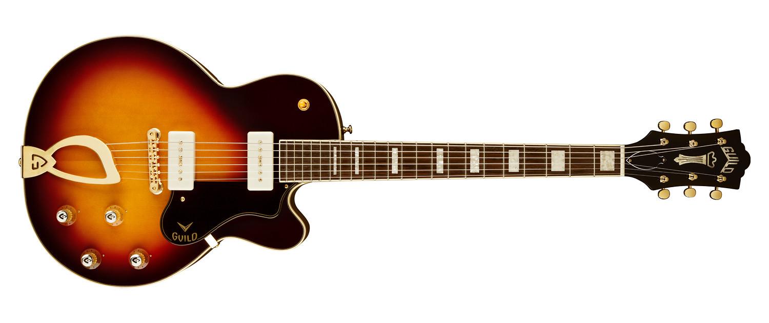 GUILD Newark St. Collectionシリーズ ホロウボディーエレキギターM-75