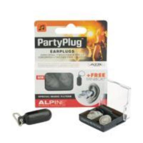 ALPINE HEARING PROTECTION-イヤープラグ
PartyPlug  Transparent