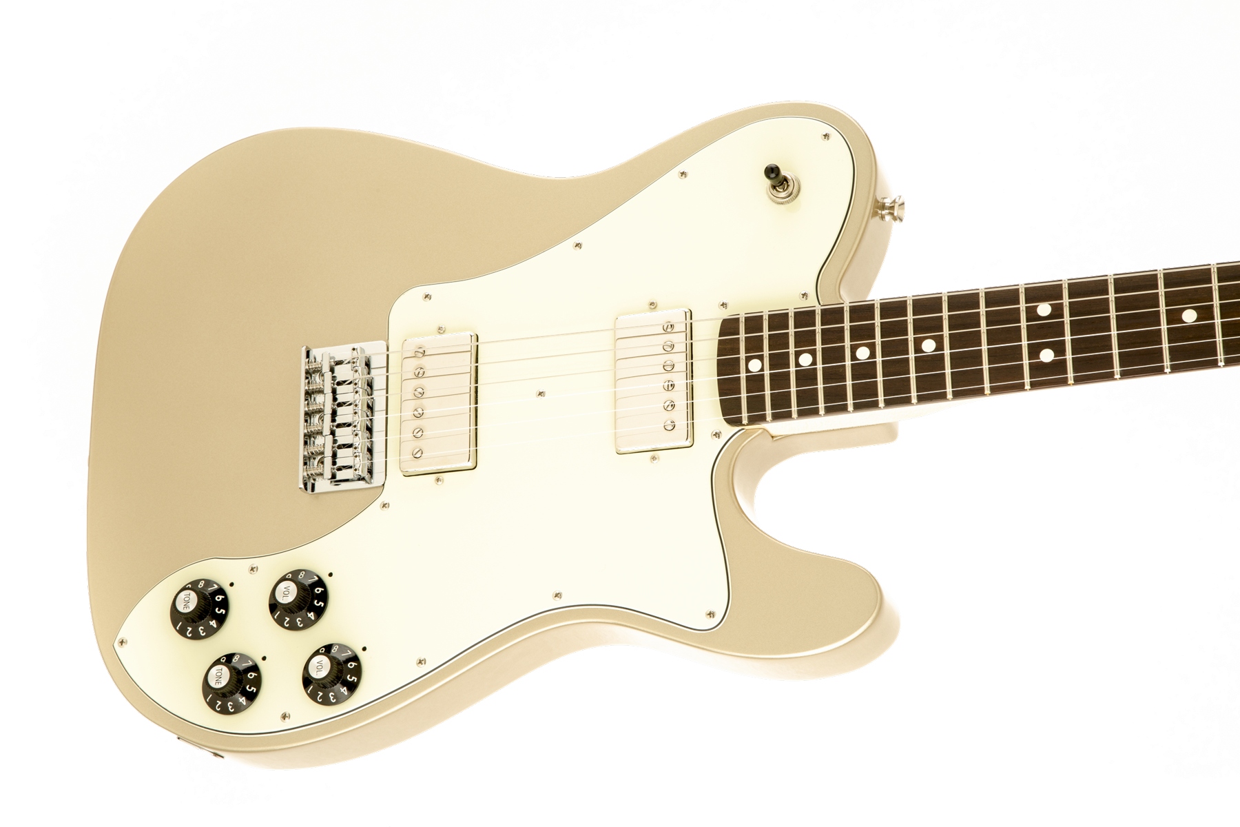 Chris Shiflett Telecaster Deluxe, Rosewood Fingerboard, Shoreline Gold追加画像 Chris Shiflett Telecaster Deluxe, Rosewood Fingerboard, Shoreline Gold追加画像
