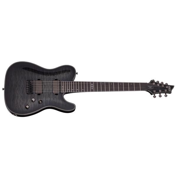 SCHECTER-7弦ギターAD-PT-7-HR-HB Trance Black Burst