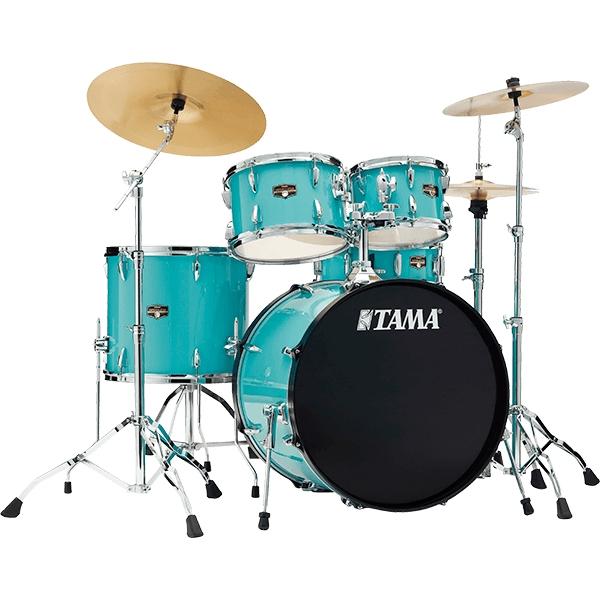 TAMA-18&quot;バスドラム/シンバル付ドラムセットIP58H6RC AQB