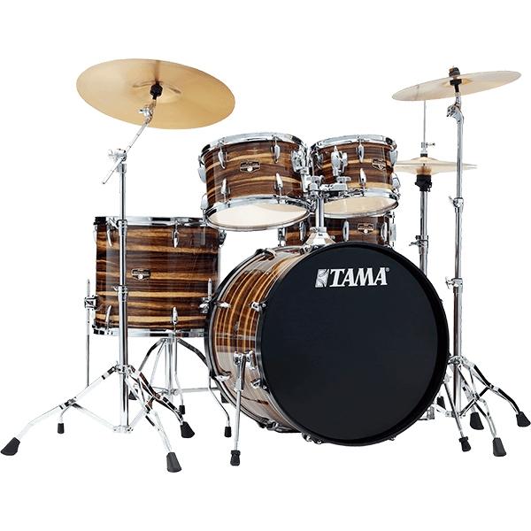 TAMA-18&quot;バスドラム/シンバル付ドラムセットIP58H6RC CTW