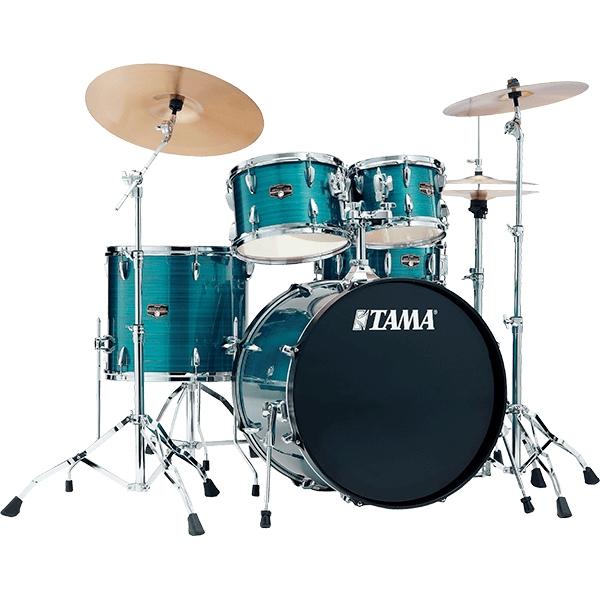 TAMA-18&quot;バスドラム/シンバル付ドラムセットIP58H6RC HLB