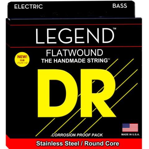 DR Strings-フラットワウンドベース弦FL-45 Legend Flatwound Medium 45-105