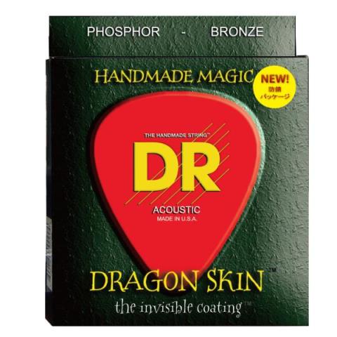 DR Strings-アコースティックギター弦2パックセットDSA-2/11 DragonSkin 2Pack Custom Lite 11-50