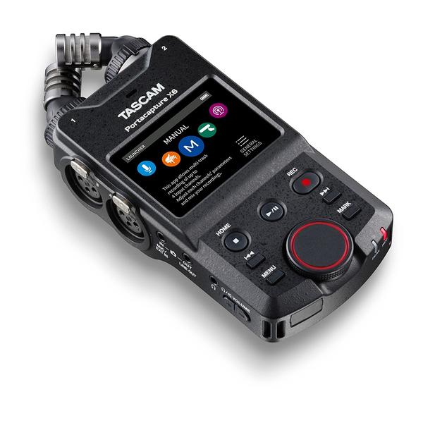 TASCAM-32ビットフロート録音 6トラックポータブルレコーダーPortacapture X6