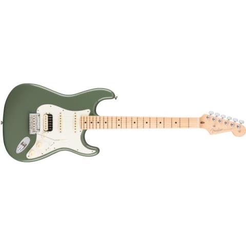 American Professional Stratocaster HSS Shawbucker Antique Olive(Maple Fingerboard)サムネイル