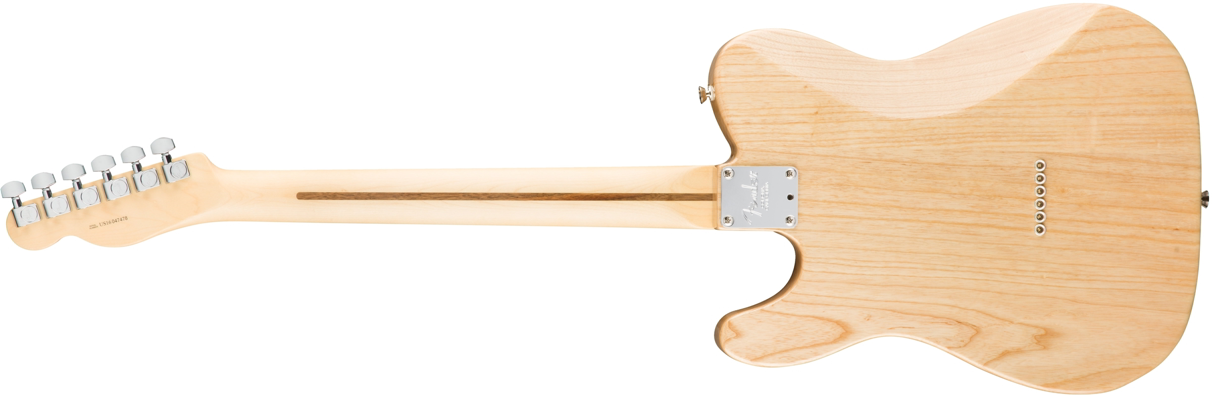 American Professional Telecaster Deluxe ShawBucker Natural背面画像 American Professional Telecaster Deluxe ShawBucker Natural背面画像