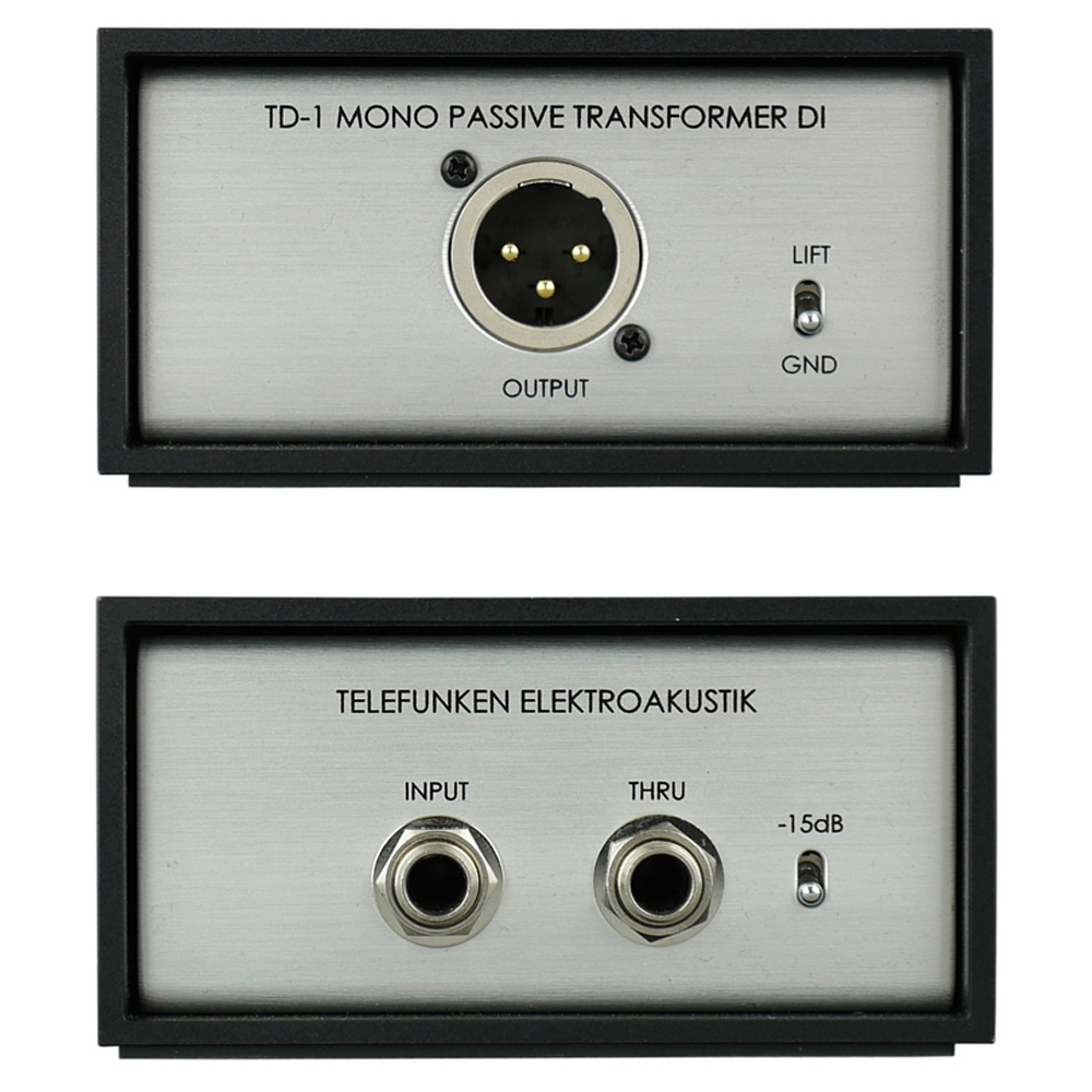 TD-1 1ch passive direct box追加画像 TD-1 1ch passive direct box追加画像