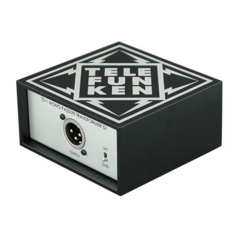 パッシブ DI
TELEFUNKEN Elektroakustik
TD-1 1ch passive direct box