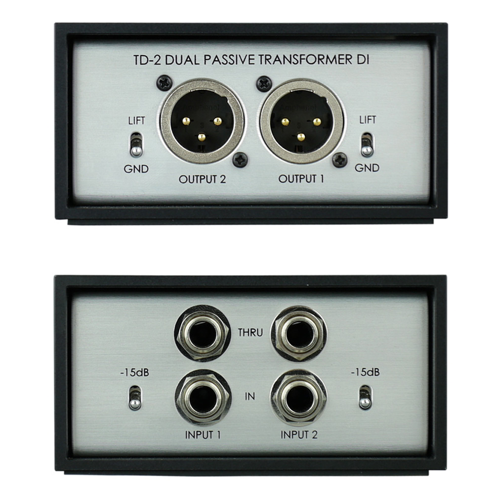 TD-2 2ch passive stereo direct box追加画像