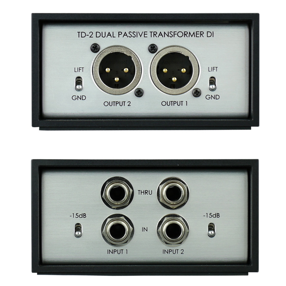 TD-2 2ch passive stereo direct box追加画像 TD-2 2ch passive stereo direct box追加画像