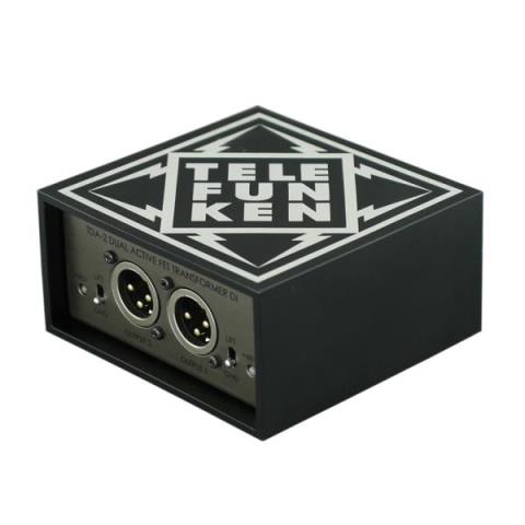 TELEFUNKEN Elektroakustik-アクティブ DITDA-2 2ch active stereo direct box