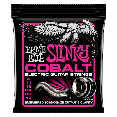 ERNIE BALL-エレキギター用弦2723 COBALT SUPER SLINKY 09-42