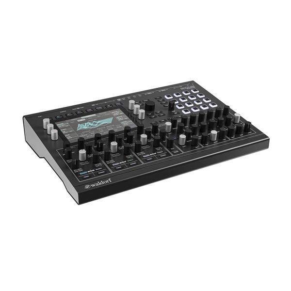 Waldorf-16-voice Dual Timbral Polyphonic Digital Synthesizer ModuleIridium