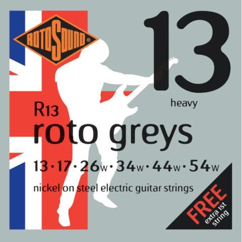ROTOSOUND-エレキギター弦R13 Nickel Heavy 13-54