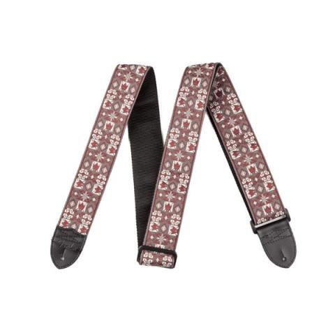 Fender Festival Hootenanny Strap Red and Whiteサムネイル