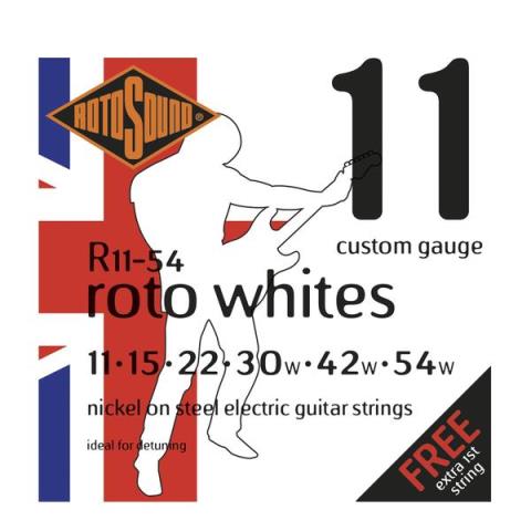 ROTOSOUND-エレキギター弦R11-54 Nickel Detune Custom 11-54