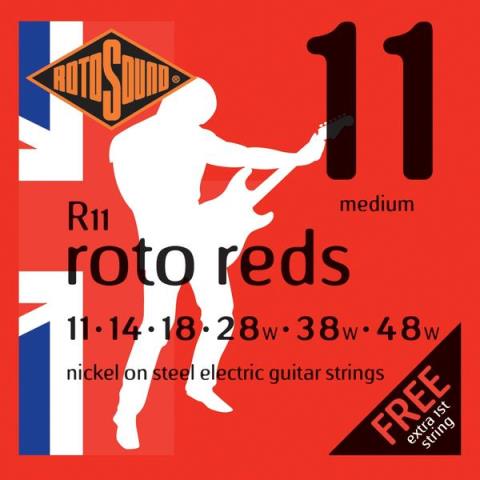 ROTOSOUND-エレキギター弦R11 Nickel Medium 11-48