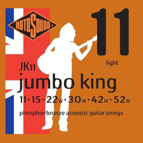 ROTOSOUND-アコースティックギター弦JK11 Phospher Bronze Light 11-52