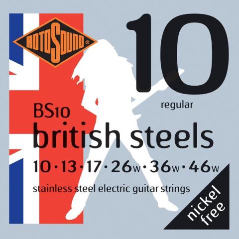 ROTOSOUND-エレキギター弦BS10 Stainless Regular 10-46