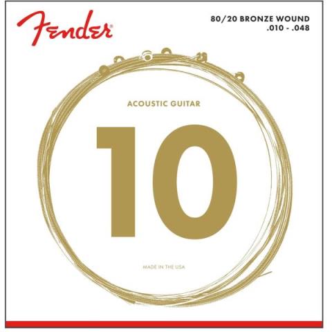 Fender-アコースティックギター弦80/20 Bronze 70XL Extra Light 10-48