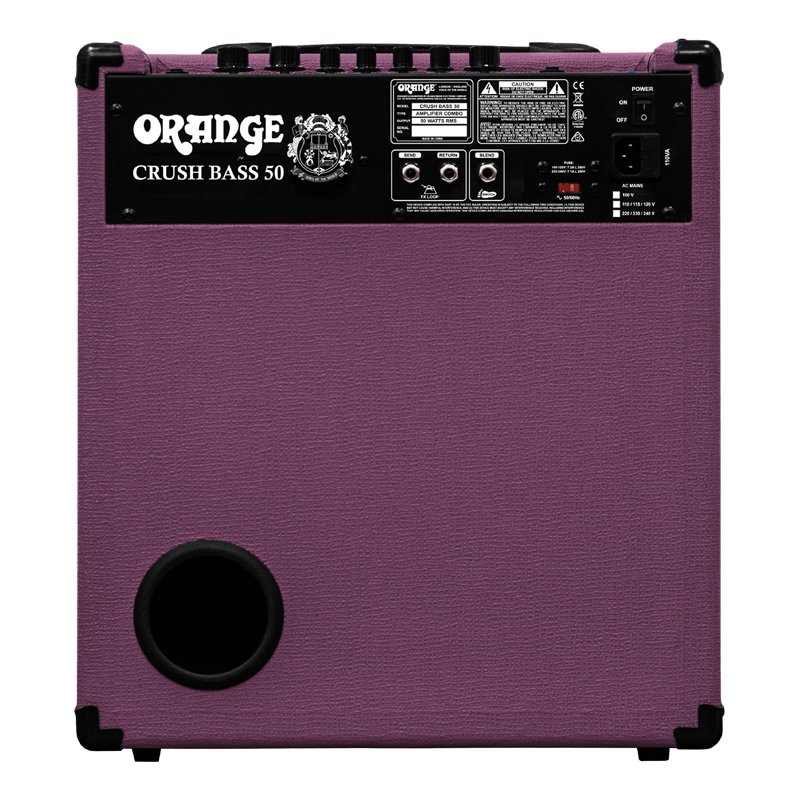 CRUSH BASS 50B LTD "Glenn Hughes"背面画像 CRUSH BASS 50B LTD "Glenn Hughes"背面画像