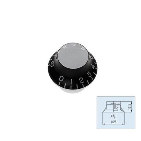 EMG-コントロールノブGibson Bell Knob Black